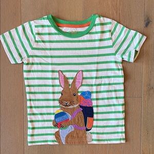 Mini Boden Easter Bunny shirt, size 3-4